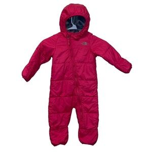 The North Face Girl Snow Suit Size 12/16 Months